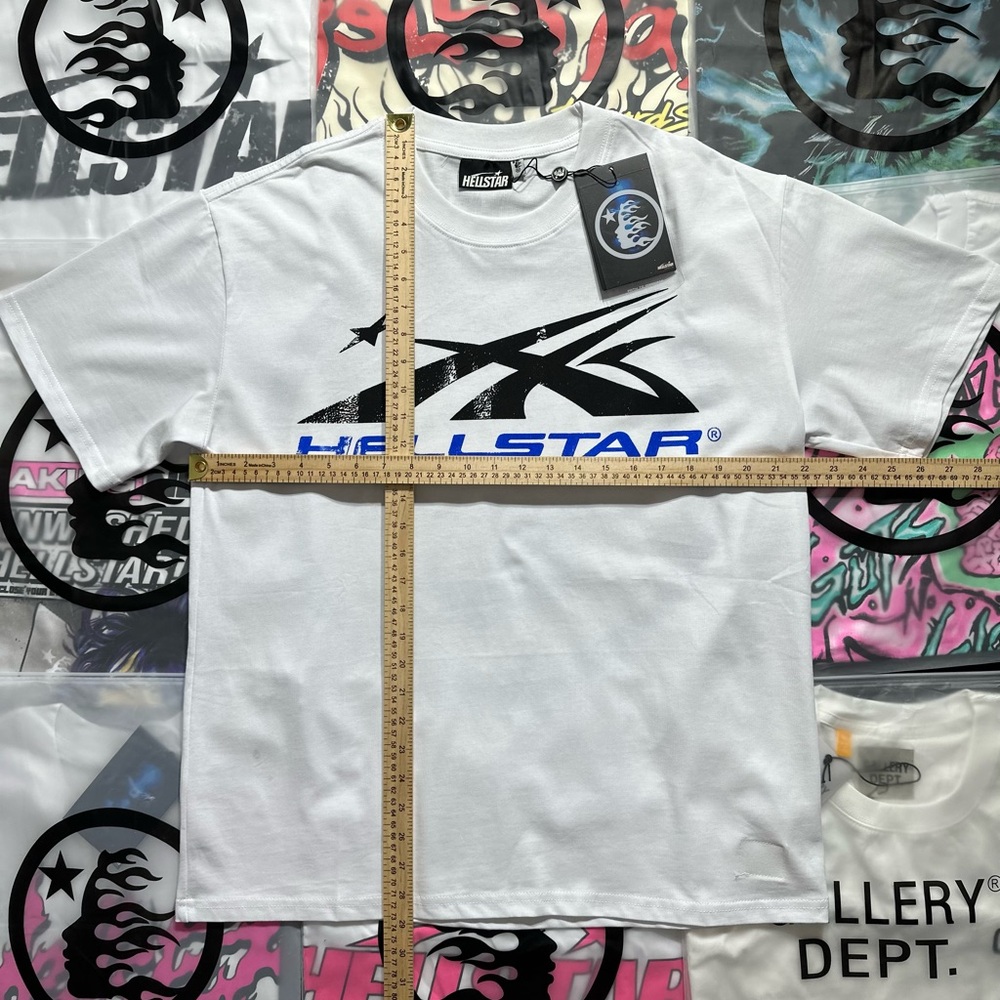 Hellstar Sport Logo T-shirt ‘White’ - Picture 2 of 6